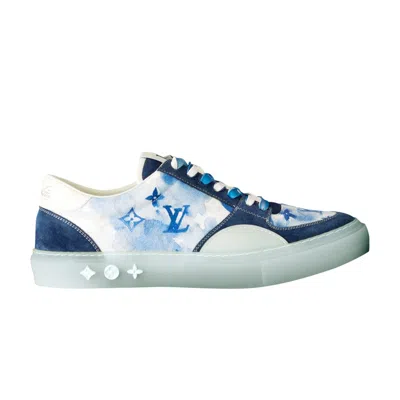 Pre-owned Louis Vuitton Ollie 'watercolor Monogram - Blue' In White