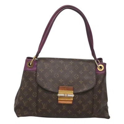 Pre-owned Louis Vuitton Olympe Beige Canvas Shoulder Bag () In Sand
