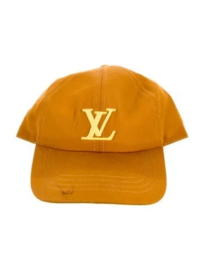 Pre-owned Louis Vuitton Only Lv Baseball Cap In Brown