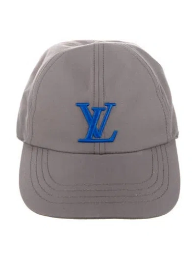 Pre-owned Louis Vuitton Only Lv Cap In Gray