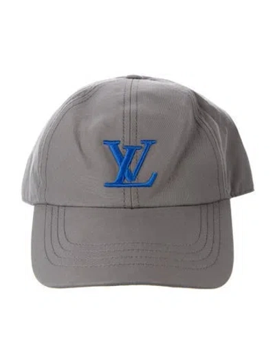 Pre-owned Louis Vuitton Only Lv Cap In Grey