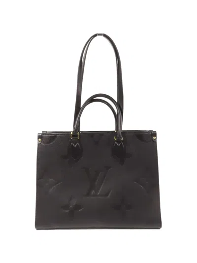 Pre-owned Louis Vuitton On-the-go Tote Bag In Black