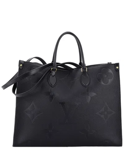 Louis Vuitton Onthego Tote Monogram Empreinte Giant Gm (authentic Pre-loved)