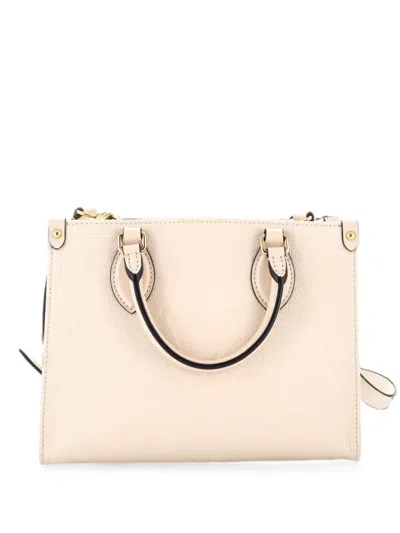 Pre-owned Louis Vuitton Onthego Tote Monogram Empreinte Giant Pm Shoulder Bag In Neutrals
