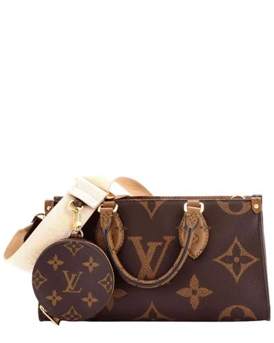 Louis Vuitton Onthego Tote Reverse Monogram Giant East West (authentic Pre-  Loved)