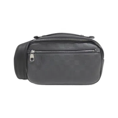 Pre-owned Louis Vuitton Onyx Leather Shoulder Bag ()