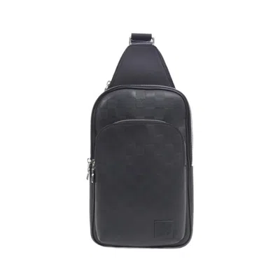 Pre-owned Louis Vuitton Onyx Leather Shoulder Bag ()