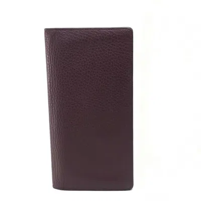 Pre-owned Louis Vuitton Other Leather Long Wallet (bi-fold) ()