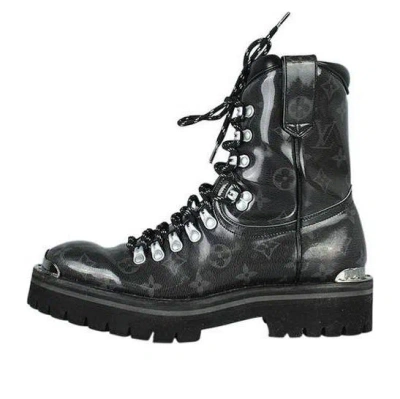Pre-owned Louis Vuitton Outland Boots 'black With Monogram' In Multi