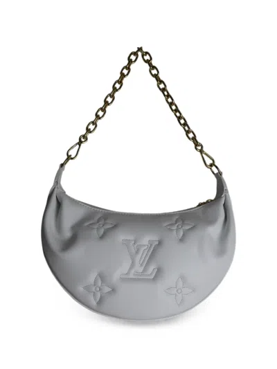 Pre-owned Louis Vuitton Over The Moon Quilted Shoulder Bag In White