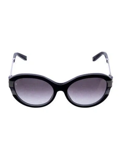 Pre-owned Louis Vuitton Oversize Gradient Sunglasses In Black