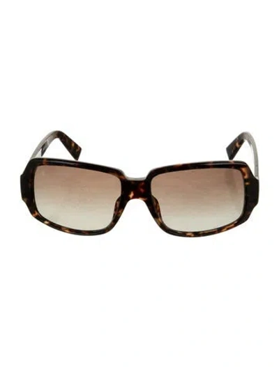 Pre-owned Louis Vuitton Oversize Gradient Sunglasses In Brown