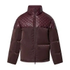 Louis Vuitton Oversized Down Puffer Jacket In Burgundy