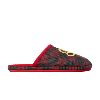 Pre-owned Louis Vuitton Palace Slipper 'damier Pop - Red'