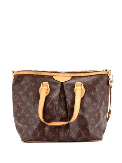 Pre-owned Louis Vuitton Palermo Handbag Monogram Canvas Gm Tote Bag In Brown