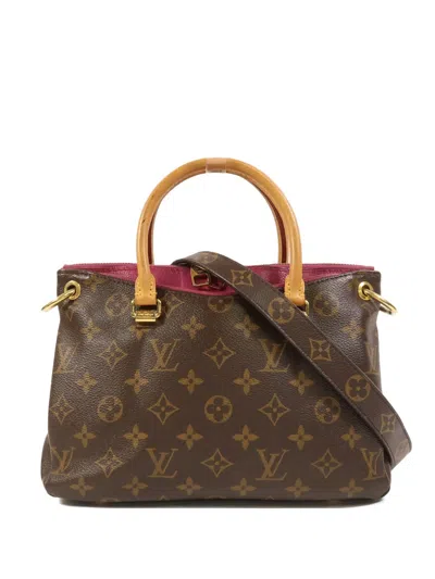 Pre-owned Louis Vuitton Pallas Bb Monogram Handbag In Brown