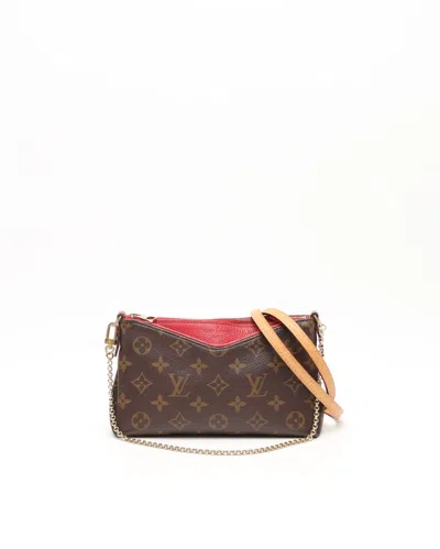 Pre-owned Louis Vuitton Pallas Crossbody Bag In Multi
