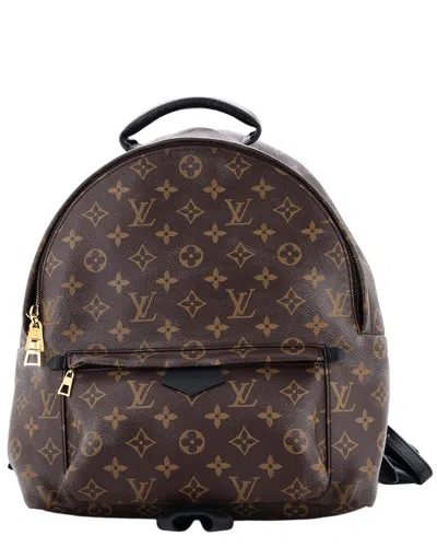 Pre-owned Louis Vuitton Palm Springs Backpack Monogram Mm (authentic Pre-loved)