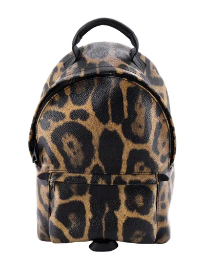 Pre-owned Louis Vuitton Palm Springs Backpack Wild Animal Print Canvas Pm (authentic  Pre-loved)