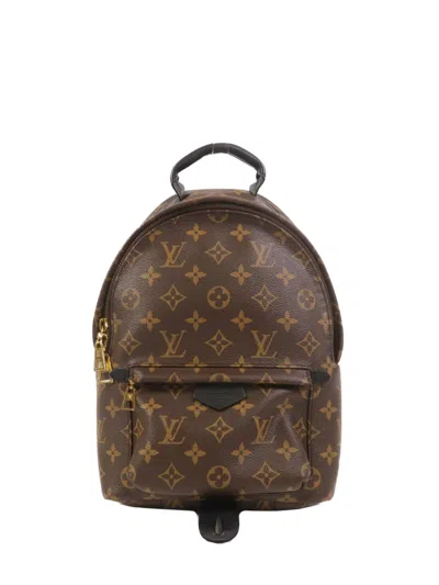 Pre-owned Louis Vuitton Palm Springs Monogram Backpack In Brown