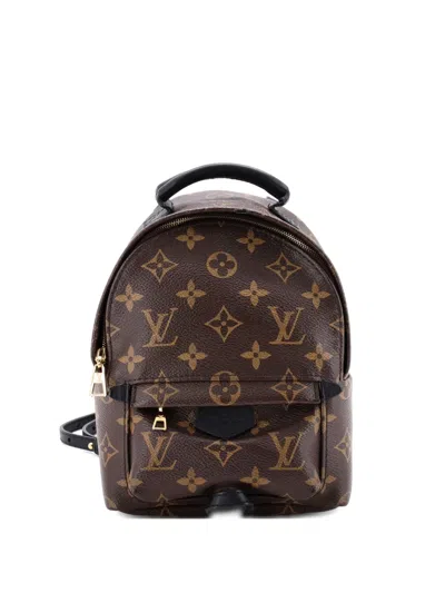 Pre-owned Louis Vuitton Palm Springs Monogram Canvas Mini Backpack
