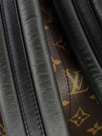 Pre-owned Louis Vuitton Palm Springs Monogram Canvas Mm Backpack In Brown