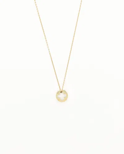 Pre-owned Louis Vuitton Pandantif Empreinte Yellow Gold Necklace