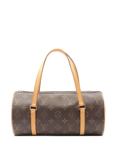 Pre-owned Louis Vuitton Papillon 26 Monogram Handbag In Brown