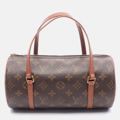 Pre-owned Louis Vuitton Papillon 26 Monogram Old Model In Brown