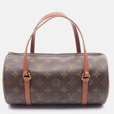 Pre-owned Louis Vuitton Papillon 26 Monogram Old Model In Brown