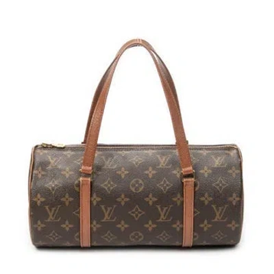 Pre-owned Louis Vuitton Papillon In Brown