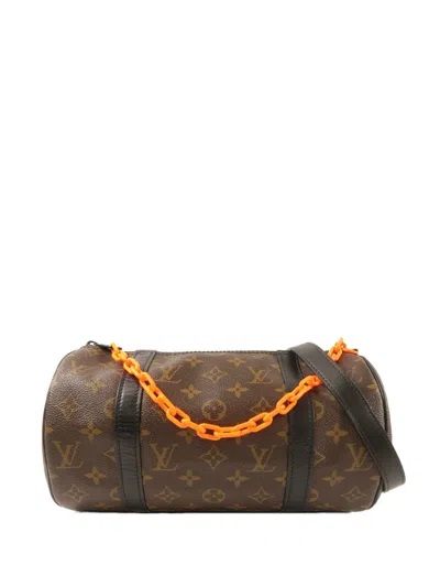 Pre-owned Louis Vuitton Papillon Messenger Bag In Brown