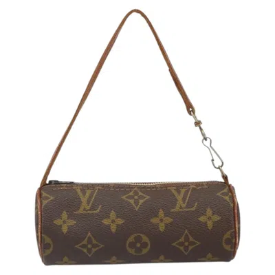 Pre-owned Louis Vuitton Papillon Pochette Monogram Canvas Brown Canvas Clutche & Pouche Bag ()