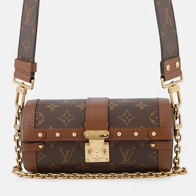 Pre-owned Louis Vuitton Papillon Trunk Brown Monogram