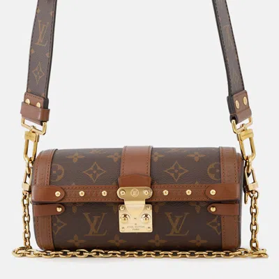 Pre-owned Louis Vuitton Papillon Trunk Brown Monogram