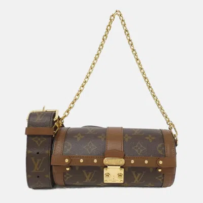 Pre-owned Louis Vuitton Papillon Trunk Monogram Shoulder Bag In Brown