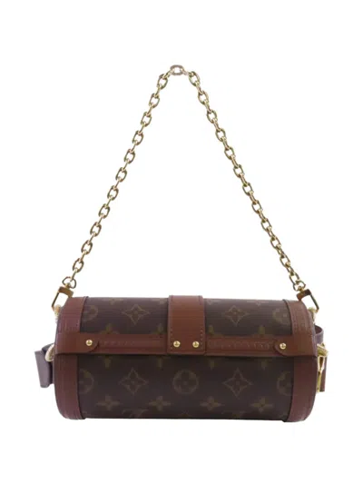 Pre-owned Louis Vuitton Papillon Trunk Shoulder Bag In Brown