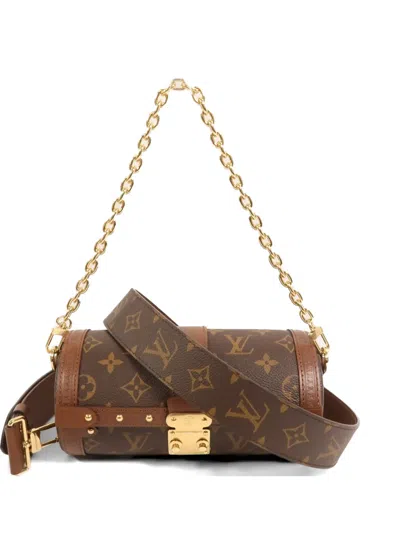 Pre-owned Louis Vuitton Papillon Trunk Shoulder Bag In Brown
