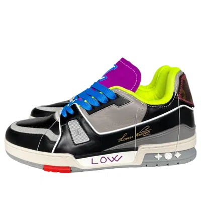 Pre-owned Louis Vuitton Paris Exclusive Trainer Sneakers 'brown'