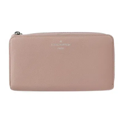 Pre-owned Louis Vuitton Parnassea Magnolia Leather Coin Purse/coin Case ()