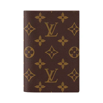 Pre-owned Louis Vuitton Passport Cover 'brown Monogram Canvas' | Women's Size Onesize