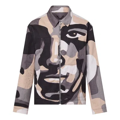 Louis Vuitton Patchworked Portrait Denim Jacket 'multi-color'