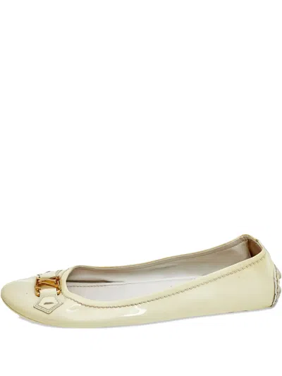 Pre-owned Louis Vuitton Patent-leather Ballet Flats