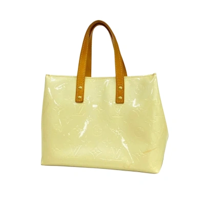 Pre-owned Louis Vuitton Patent Leather Handbag () In Green