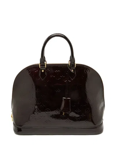 Pre-owned Louis Vuitton Patent-leather Monogram Bag