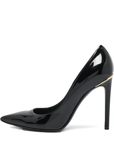 Pre-owned Louis Vuitton Patent Leather Pointed-toe Pumps In Black