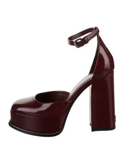 Pre-owned Louis Vuitton Patent Leather Pumps In Red