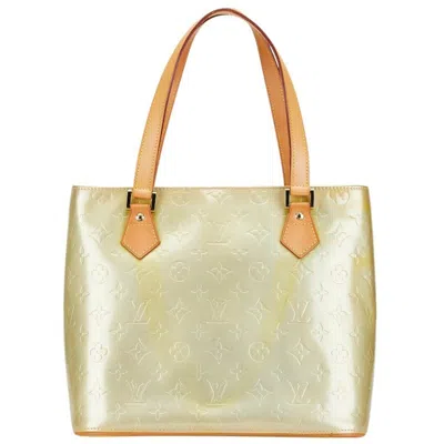 Pre-owned Louis Vuitton Patent Leather Tote Bag () In Grey