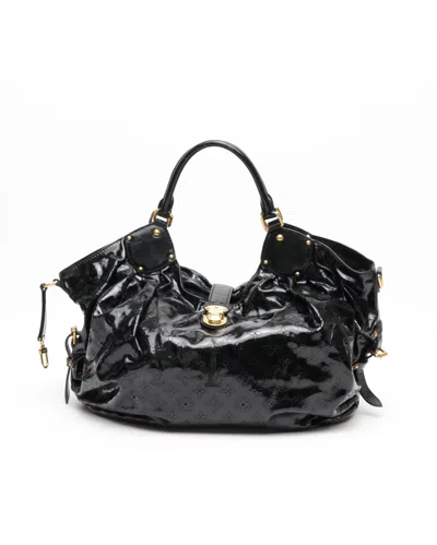 Pre-owned Louis Vuitton Patent Mahina Xl Bag