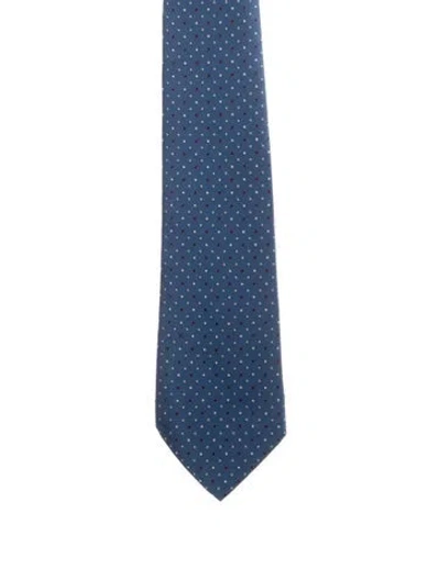 Pre-owned Louis Vuitton Pattern Print Tie